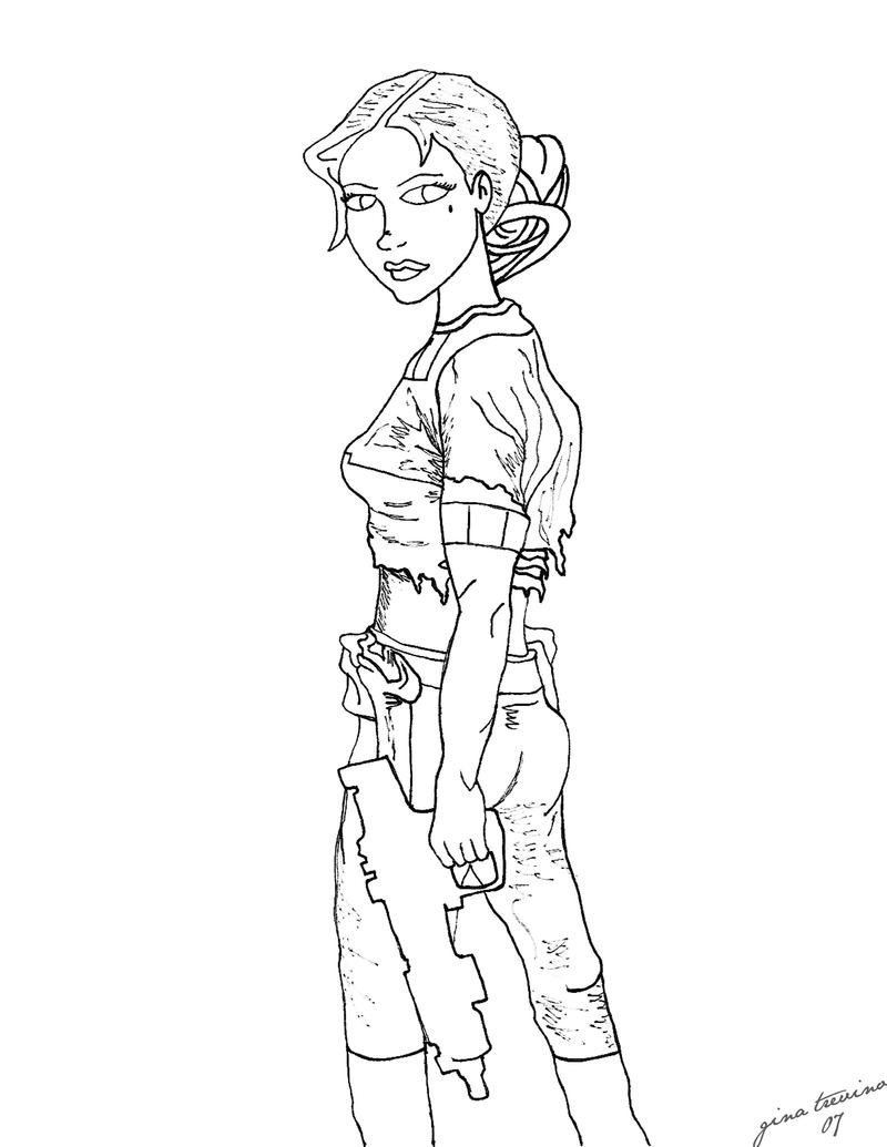 padme clone wars coloring pages - photo #4