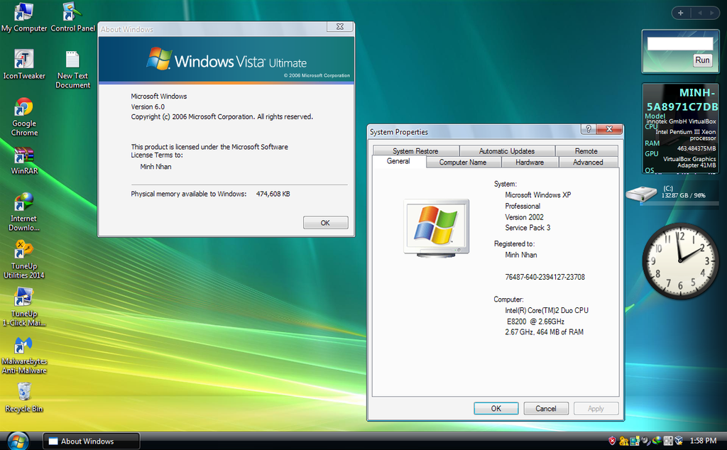 Windows Vista Transform