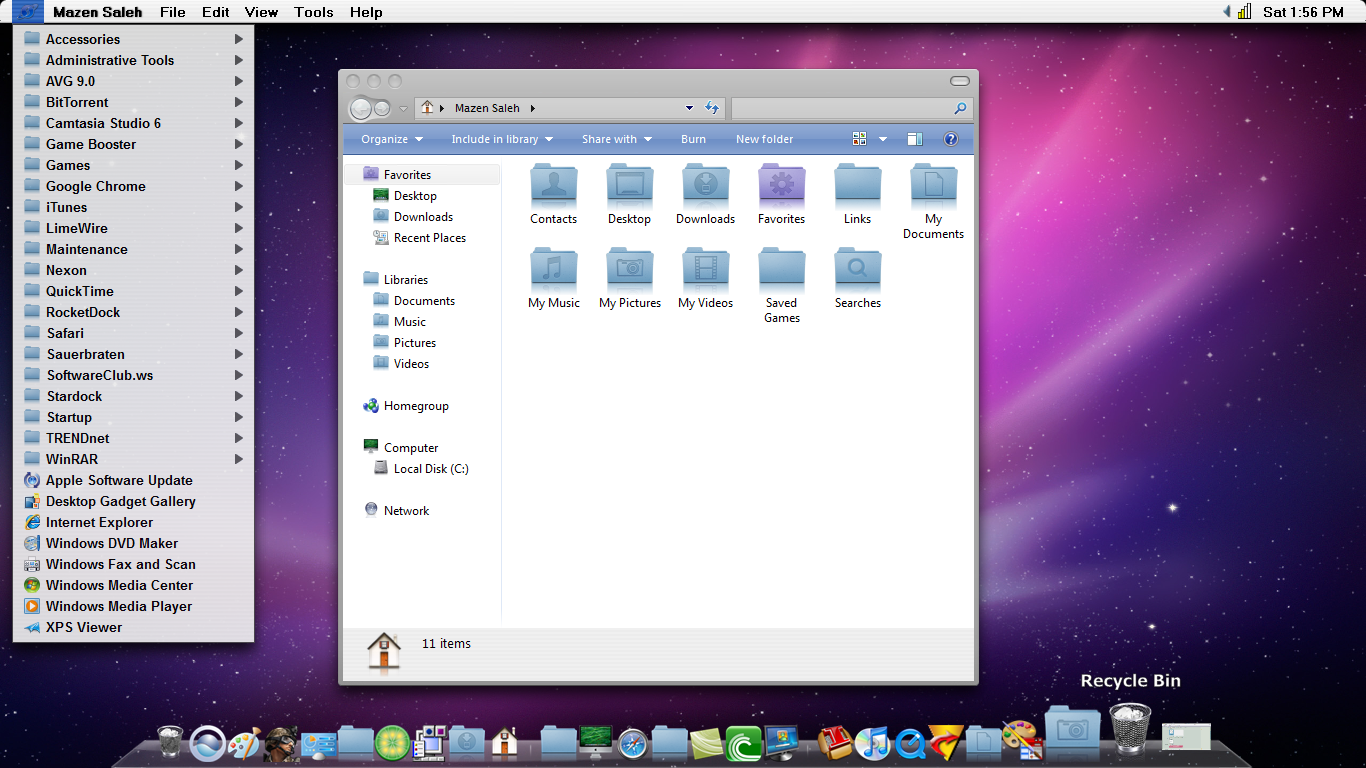 apple mac os theme for windows 8 free download