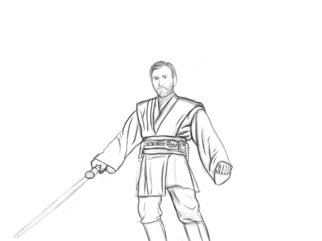obi wan coloring pages - photo #12