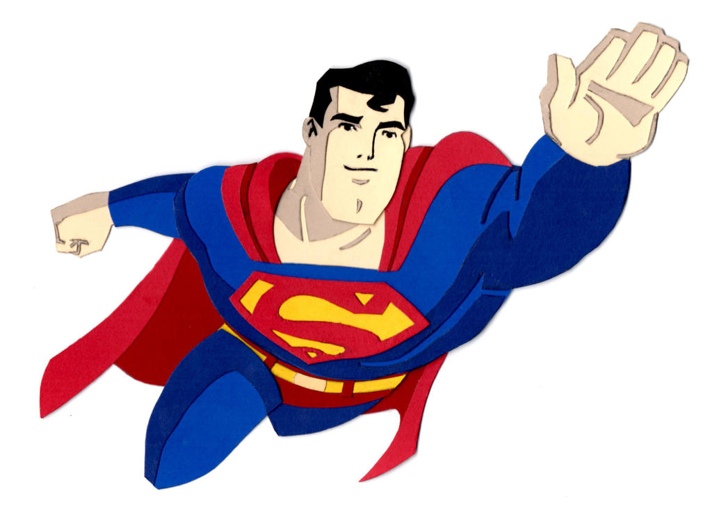 superman flying clipart - photo #39