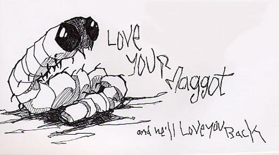 Image result for love maggot