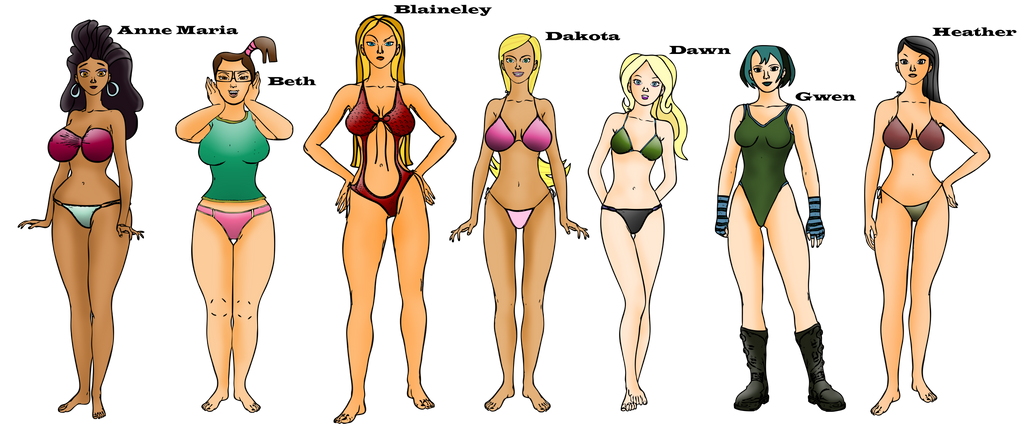 Total Drama All Female Topless 120