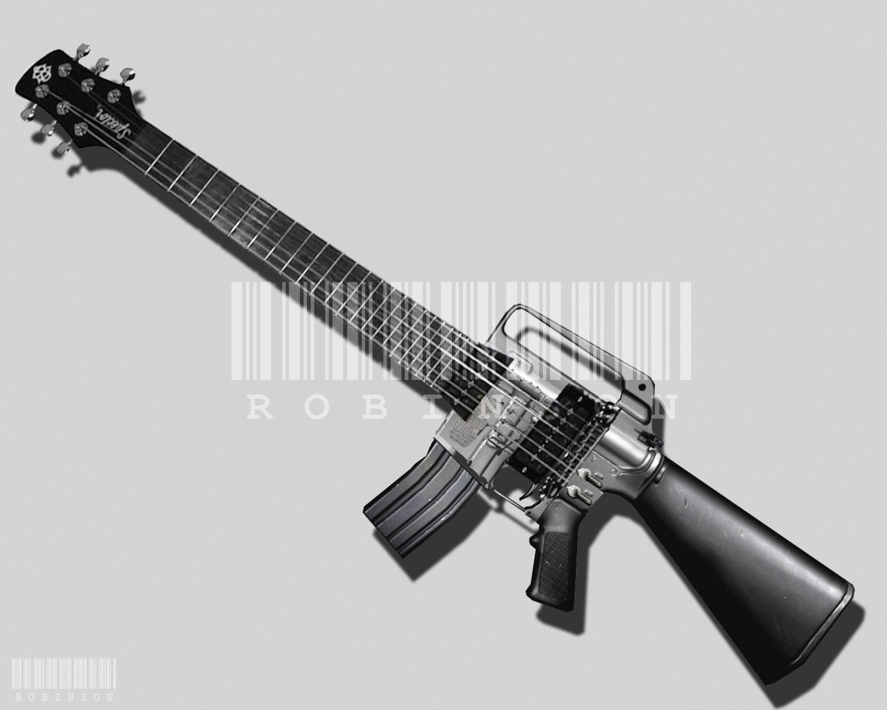 Image result for machine gun guitar