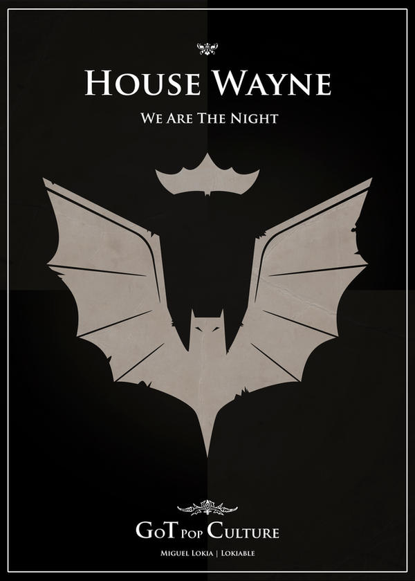 Poster Wayne by Lokiable