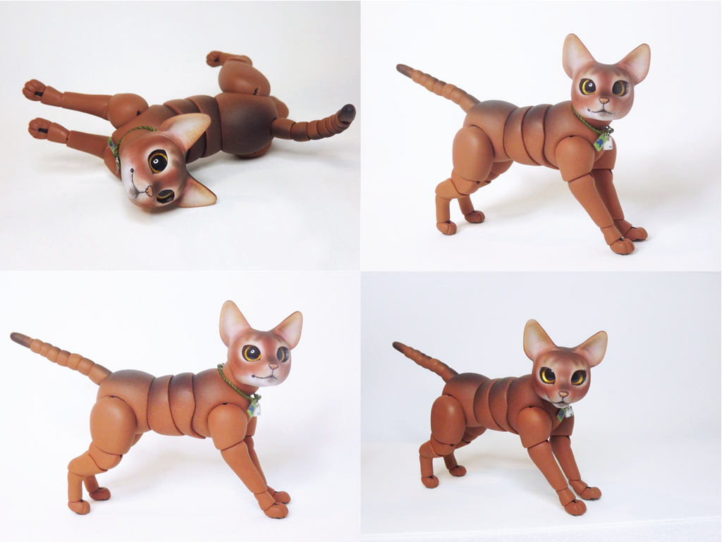 Jacob, Abyssinian Cat Ball Jointed Doll! 3 by vonBorowsky on DeviantArt