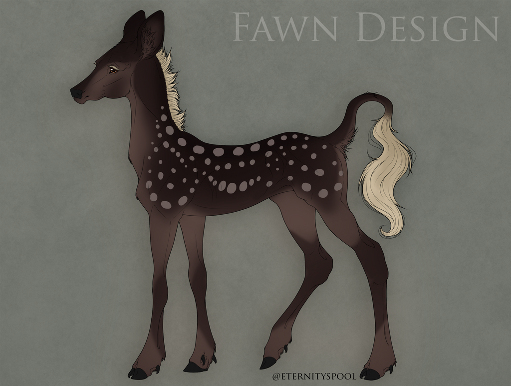 Oliver x Felicity fawn design by AniaJag on DeviantArt