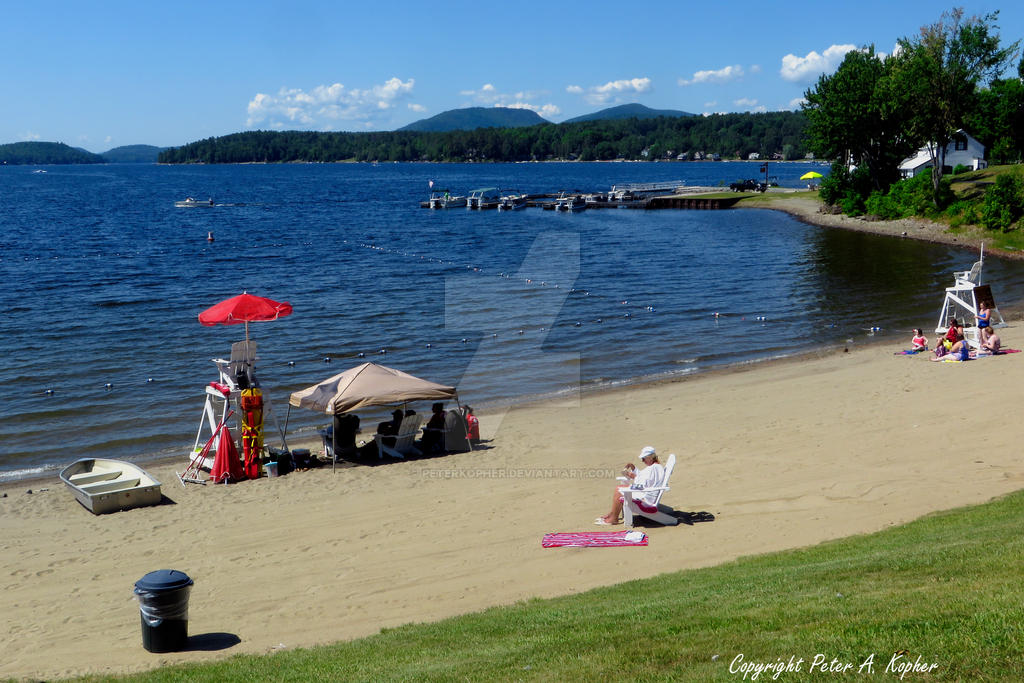 Schroon Lake Beach 3 by peterkopher