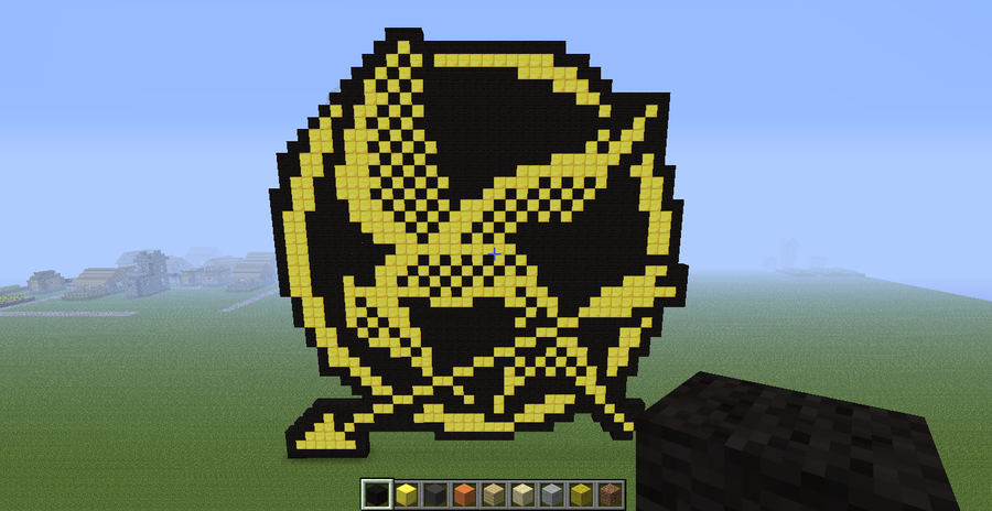 Minecraft Hunger Games Pixel Art