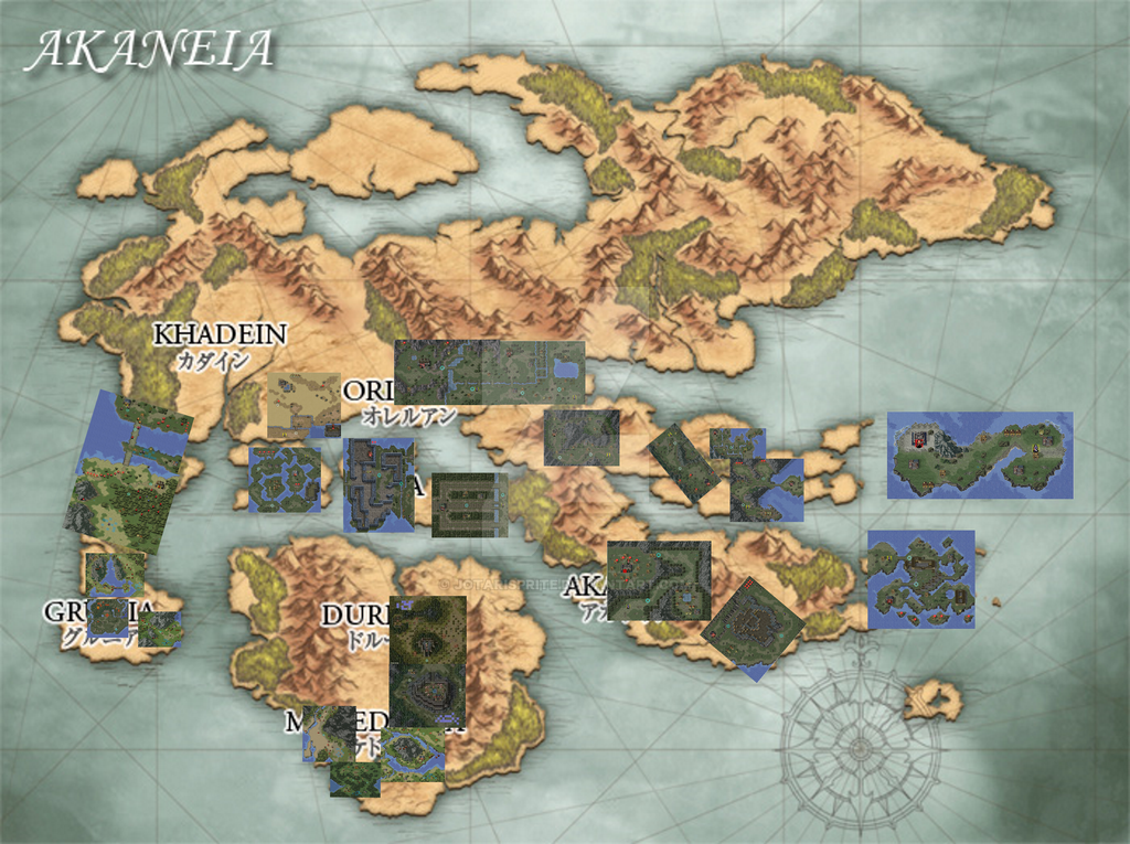 Looking for an Archanea map with Chapter Locations - General Fire ...
